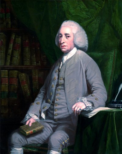 Tobias Smollett by Nathaniel Dance Holland